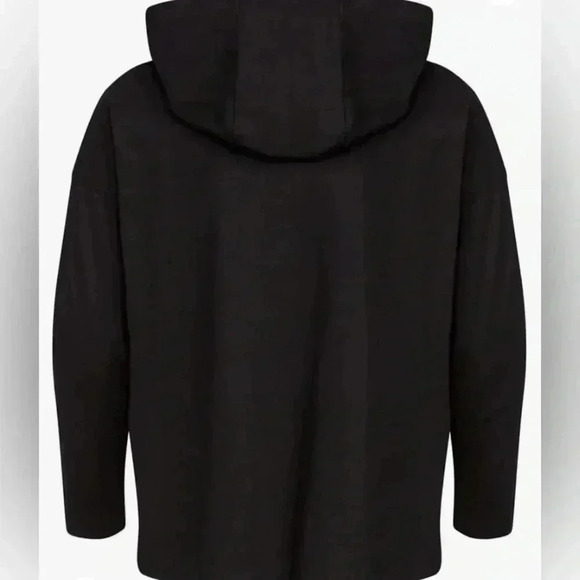 ADIDAS Girls' Long Sleeve Hooded Graphic Tee, Black with Camo Print, Large or Md - Picture 7 of 7